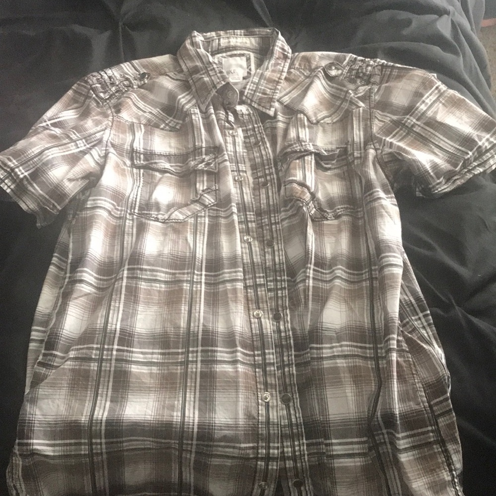 BKE short sleeves flannel